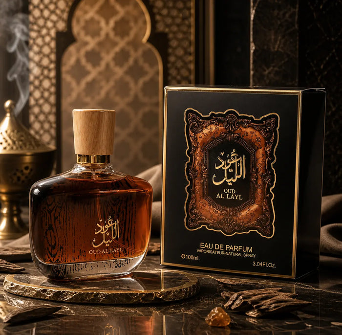 عطر عود الليل الاصلي - سعر 39 الف دينار توصيل مجاني الى كافة المحافظات العراقية